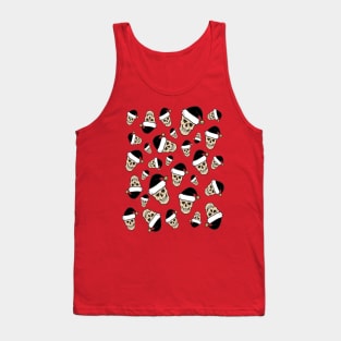 Santa Skulls #2 Tank Top